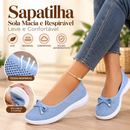 Kit 2 Pares de Sapatilha Sola Macia e Respiráveis, Leve e Confortável + BRINDE: 10 Pares de Meia